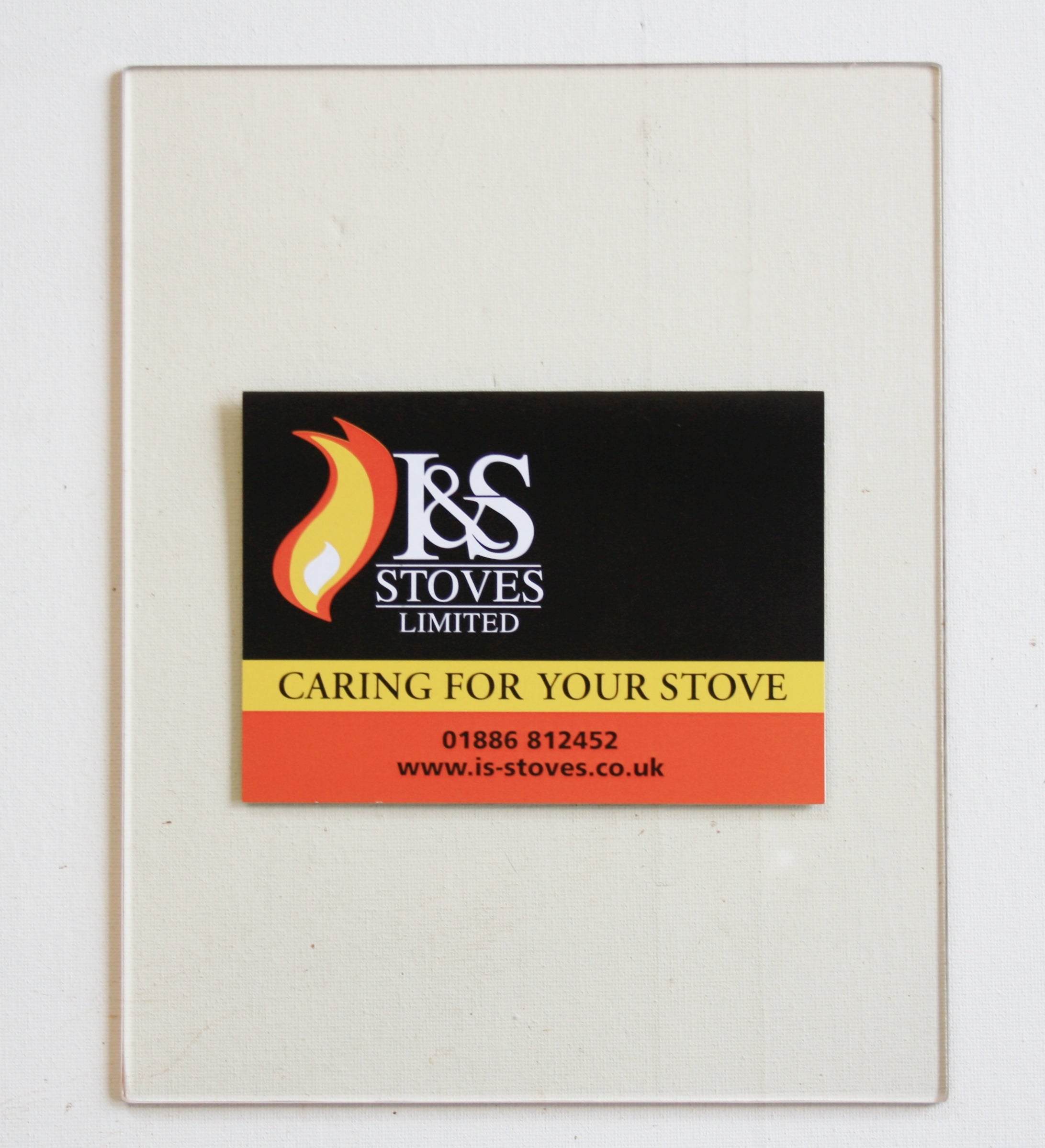 Trianco TRH Mk4 Replacement Stove Glass 317mm x 263mm