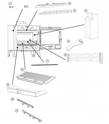 Stockton 5 Wide Eco Spares - select from Diagram