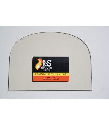 Franco Belge Camargue Replacement Stove Glass 376mm x 248mm