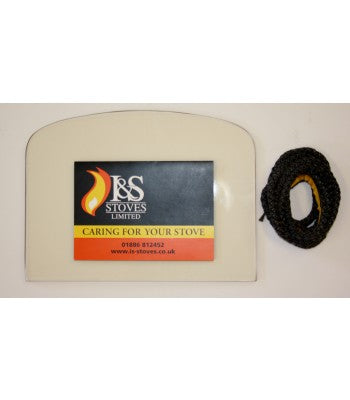 Clarke Wentworth Replacement Stove Glass 245mm x 180mm