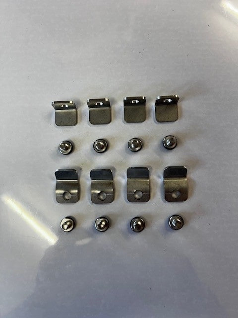 Alandale Glass Clips and Screws