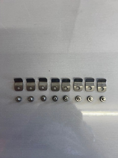 Harrogate/Dalby SC/Eco Glass Clips and Screws