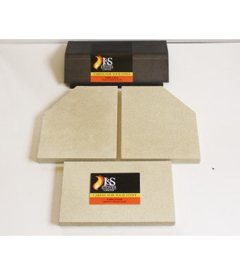 Clearview Pioneer 400 Stove Baffle and Fire Brick Set