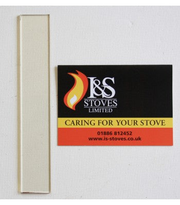 Rayburn No.4 Replacement Stove Glass 308mm x 34mm