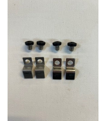 Town & Country Glass Clip and Screw Pack of 4