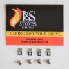 Stovax Brunel MK 1 Replacement Stove Glass 217mm x 175mm