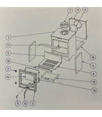 Helios 8 Bottom Grate 0210298