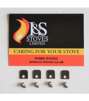 Stovax Huntingdon 40 Replacement Stove Glass 412mm x 320mm