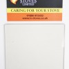Aarrow Replacement Stove Glass 314mm x 222mm