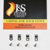 Morso 4500 Replacement Stove Glass 336mm x 290mm