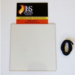 Esse 300,301 & 350 Replacement Stove Glass 350mm x 302mm