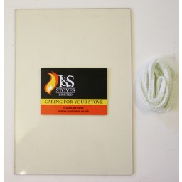 Clearview 650 Replacement Stove Glass 321mm x 224mm