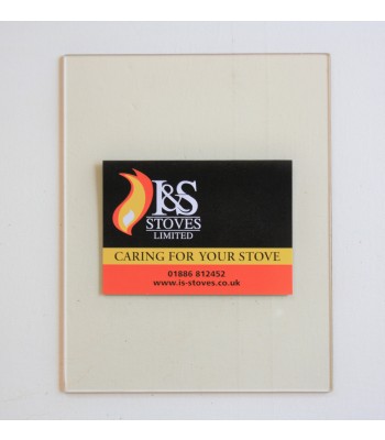 Avebury Eco Replacement Stove Glass 379mm x 300mm