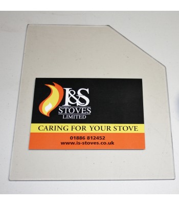Broseley Hercules 30B Oil Replacement Stove Glass 259mm x 194mm