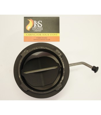 Flue With Damper 6 inch VFS054