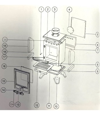 Firefox 5 Eco/Bassington Compact Bottom Grate 